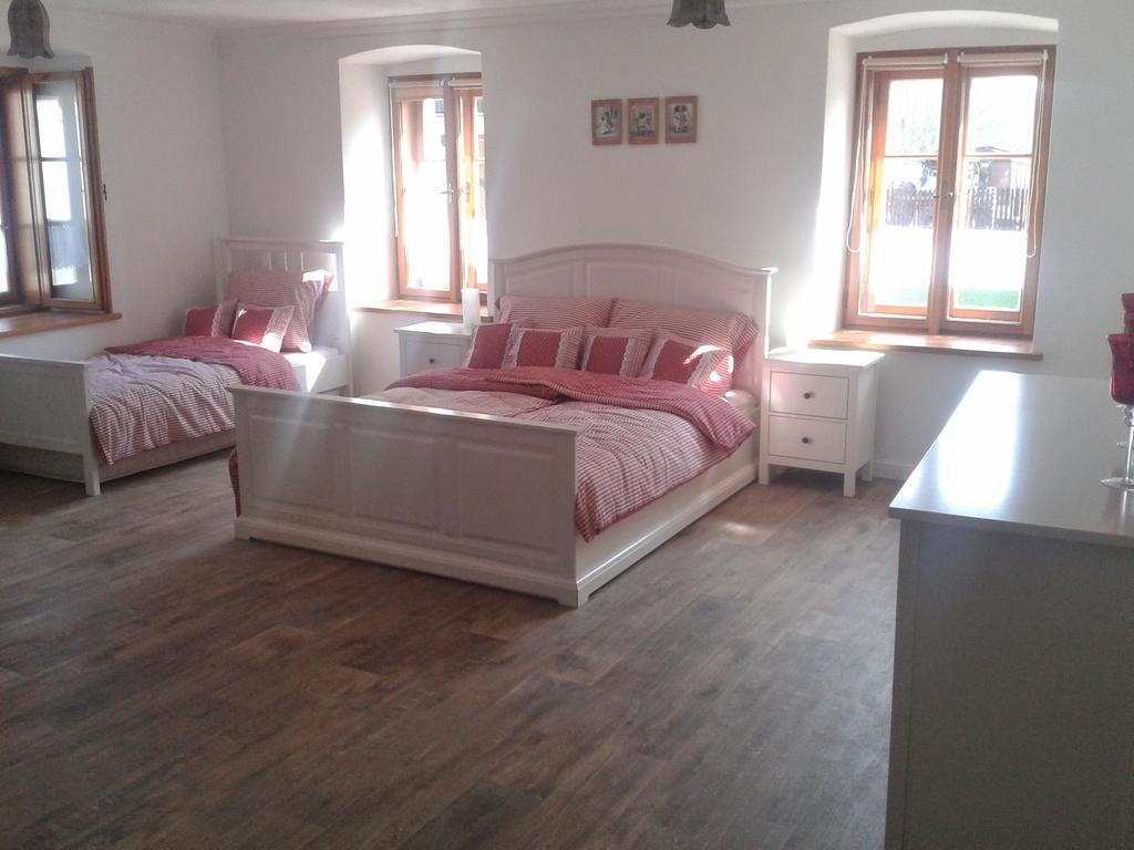 Penzion A Hospoda Na Statku Hluboká nad Vltavou Zimmer foto